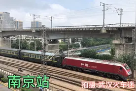 江苏南京，Z365次(哈尔滨西-南京)列车减速进南京站办客视频封面