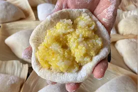 回忆80后小时候奶奶包的米包，俺们山东胶东的特色米jue 老少爱吃