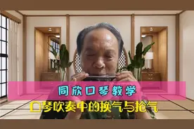 同欣口琴教学～口琴吹奏中的换气与抢气#演奏用琴@东方鼎T2403C调