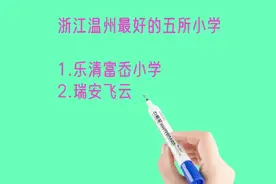 浙江温州最好的五所小学排名视频封面