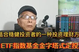适合稳健投资者的一种投资理财方案，ETF指数基金金字塔定投法。视频封面
