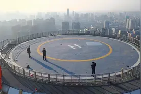 航拍河北石家庄第一高楼，开元环球中心245米高，至今无人超越视频封面