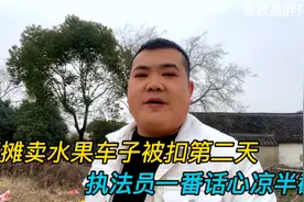 摆摊卖水果车子被扣第二天，最高罚款达到2000元，生意还能做吗？视频封面