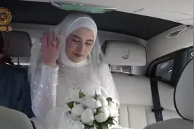 奇马耶夫结婚了，新娘子好漂亮，UFC狼王大婚现场录像视频封面