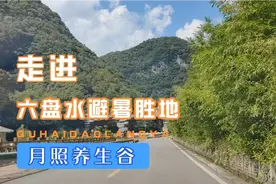 盛夏在六盘水避暑胜地月照养生谷为同学找农家乐避暑，如愿找到视频封面