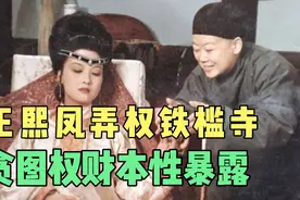 红楼梦王熙凤弄权铁槛寺，贪图权财本性暴露，中激将法害两条人命视频封面