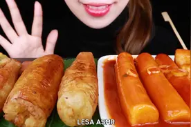 小姐姐吃嘎嘣脆肥肠咀嚼声解压助眠