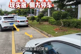 适合新手的侧方停车技巧，车内视角讲解，让你也能轻松一把入库视频封面