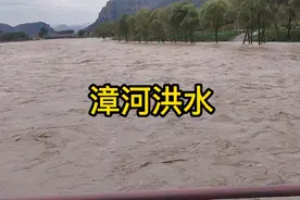 河北涉县清漳河洪水波涛汹涌，狂奔岳城水库难得一见视频封面
