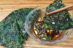 粗粮菠菜饼，菠菜碧绿有技巧，不加油不加水，营养健康，好吃不胖