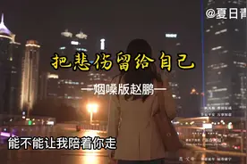 原创作品·烟嗓版《把悲伤留给自己》赵鹏演唱！视频封面
