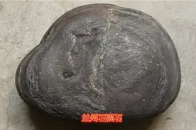 这个是一块石陨石，它发现在兰州市红古区海石湾附近，重四公斤。视频封面