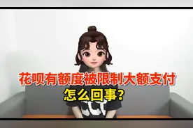 花呗有额度被限制大额支付怎么回事？视频封面