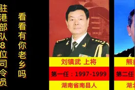 驻港部队8位司令员，看看有你认识的吗？视频封面