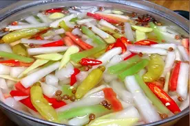 泡椒萝卜条10人有9人做不好，掌握这个小技巧，新手也能一次成功