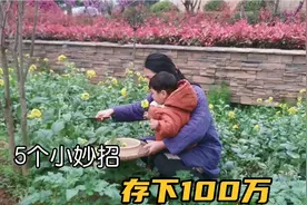 存100万太爽了！主妇5个存钱小妙招，不降低生活质量，有钱早退休视频封面