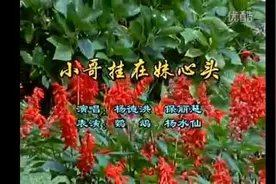 云南山歌《小哥挂在妹心头》