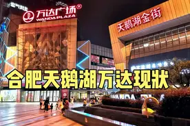 实拍合肥天鹅湖万达广场现状，位于顶级富人区，人气意外吗？视频封面