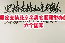 坚定支持北京冬奥会举办的六个国家，感谢支持，为他们点赞视频封面