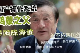 鸿蒙之父邵阳人陈海波 让中国人骄傲的自主国产系统 打破国外垄断视频封面
