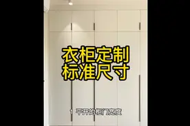 衣柜定制标准尺寸，收藏下来，装修时都有用视频封面