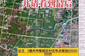德州陵城区布点规划2020-2035年，请看到最后视频封面