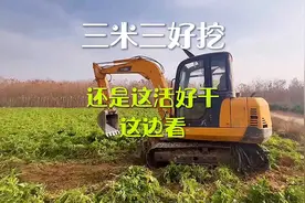 注意看，太可惜了，比起三米三这活好干吗？记录挖机司机日常工作视频封面