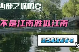 西部之城克拉玛依的夏，不是江南胜似江南，温柔浪漫看看吧……视频封面