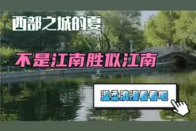 西部之城克拉玛依的夏，不是江南胜似江南，温柔浪漫看看吧……视频封面