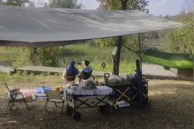 自由潇洒浪漫🌹，爱上露营⛺️，爱上野餐，更爱这绿色的大地视频封面