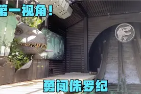 如果你进入了侏罗纪公园近距离接触恐龙？第一视角带你体验！视频封面
