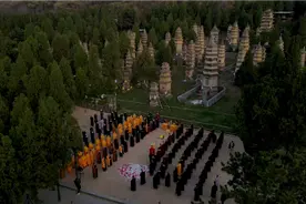 少林寺清明塔林祭祖视频封面