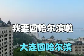 我要回哈尔滨啦，大连回哈尔滨视频封面