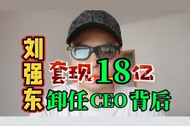 刘强东减持套现近20亿，又卸任京东CEO的背后？视频封面