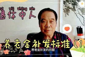 我是退休中人，谈退休中人养老金补发标准（1）视频封面