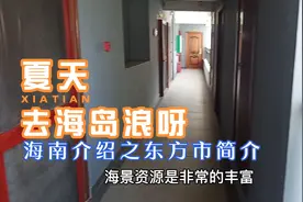 海南介绍之西线唯一临海城市东方市，海南岛的第三个滨海城市！！