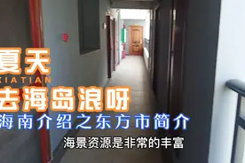 海南介绍之西线唯一临海城市东方市，海南岛的第三个滨海城市！！视频封面