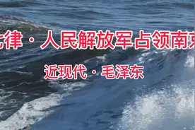 现代诗鉴赏：七律·人民解放军占领南京视频封面