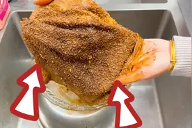 我是万万没有想到，这么油的抹布用清水就能洗干净，这也太神奇了视频封面
