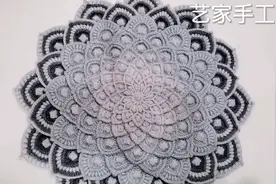 钩针编织万物生莲花垫大气美观1-10教程