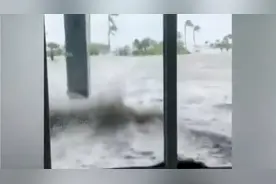 超近距离感受美国佛州伊恩飓风（一场吹走700亿美元的风）