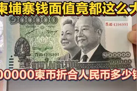 柬埔寨钱面值竟都这么大！最大值100000万柬币折合人民币多少钱？视频封面