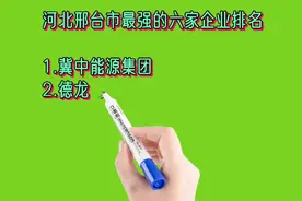 河北邢台市最强的六家企业排名视频封面