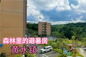 重庆黄水镇，这个小区的避暑房，就象住在森林里！