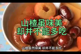 #科普知识《山楂虽味美，却并不能多吃》视频封面