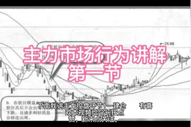 主力行为学讲解！总六个环节建仓，震仓，拉升，洗盘，拔高，出货视频封面