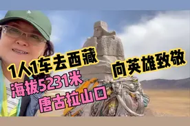 女人1人独驾走丙察察去西藏，回程青藏线烂路9个小时行驶412公里视频封面