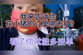 简单说花小猪为什么单少，知道了你就能多接很多单视频封面