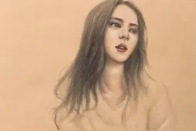 手绘忧郁的少女2视频封面