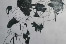 FNF错误化海底小纵队绘画视频封面